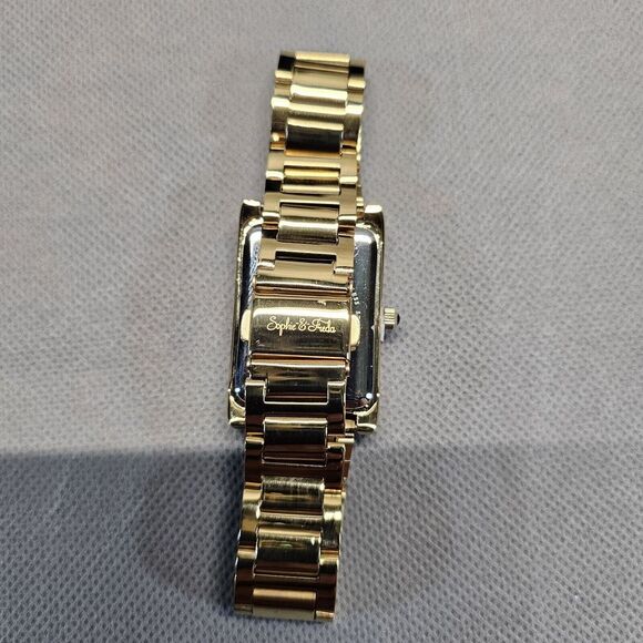 SOPHIE AND FREDA Wilmington Quartz w/Swarovski‎ Crystal Silver Dial Ladies Watch main image 5